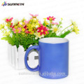 Sublimation 11oz Faire une tasse de changement de couleur d&#39;eau chaude fabriquée dans YIWU